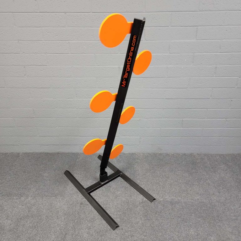 Armored dueling tree armored steel reactive shooting tree target mr