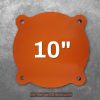 3/8" Circle Gongs - Armored Steel Reactive Gong Shooting Target