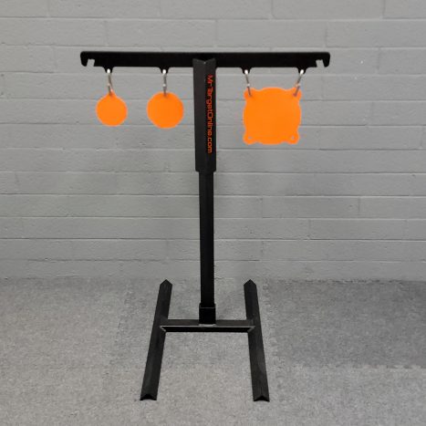 The 2 Gong Rack - Armored Steel Reactive Shooting Gong Target - Image 2