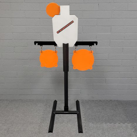 The 2 Gong Rack - Armored Steel Reactive Shooting Gong Target - Image 3