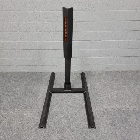 Armored Base with 1/2" Bracket for 1/2" Targets - Reactive Steel Target Stand - Image 2