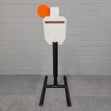 Fully Armored Range Base with 1/2" Bracket for 1/2" Targets - Steel Target Stand - Image 3