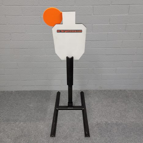 Armored Base with 1/2" Bracket for 1/2" Targets - Reactive Steel Target Stand - Image 3