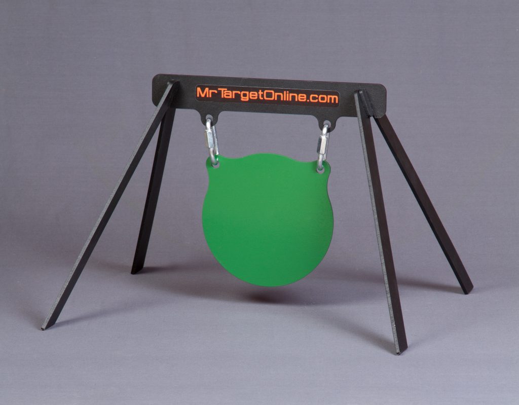 RIMFIRE GONG STANDS - AR500 Steel Shooting Target by Mr Target