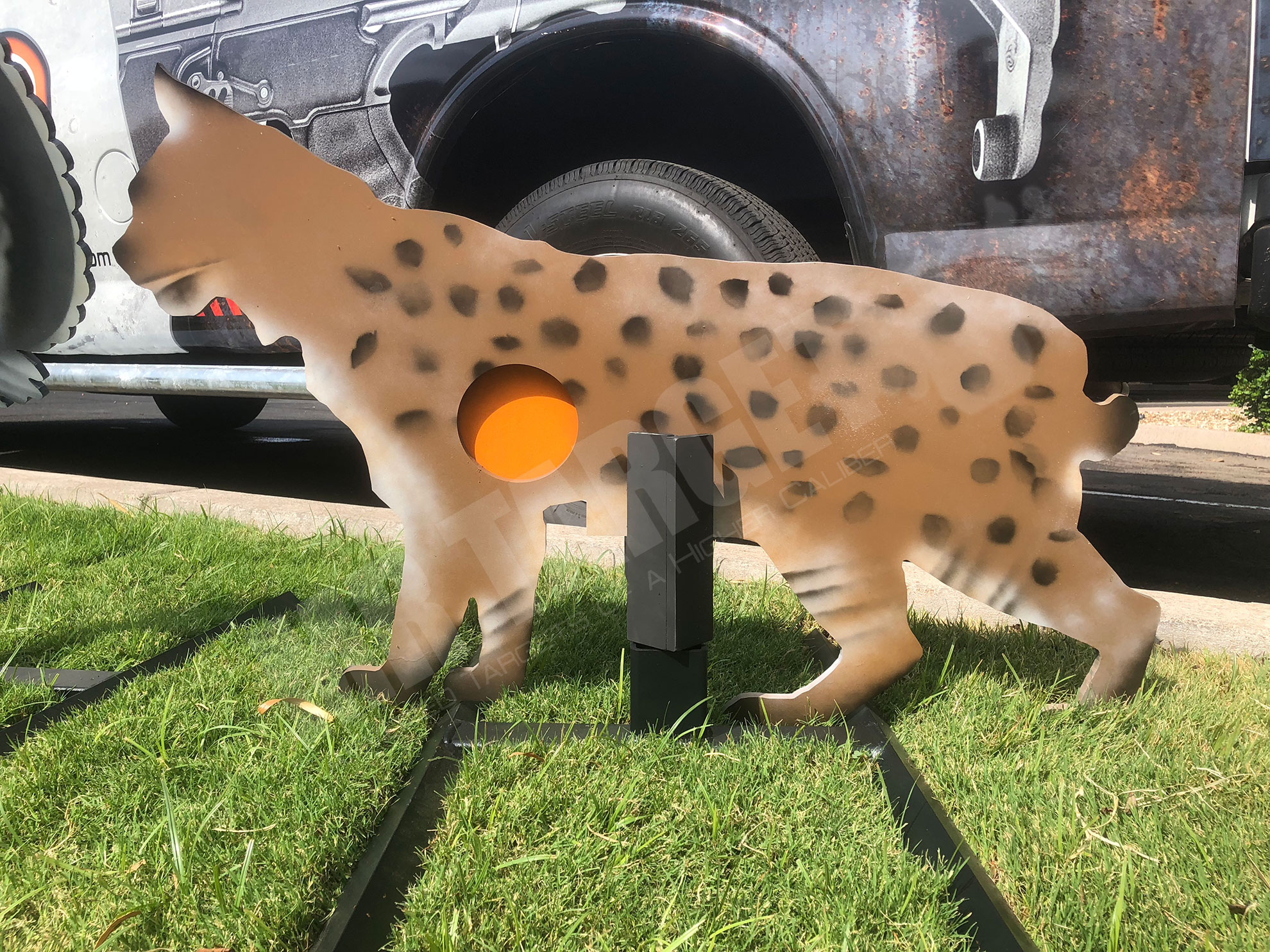 BOBCAT - reactive animal hunting target with vitals - by MR TARGET
