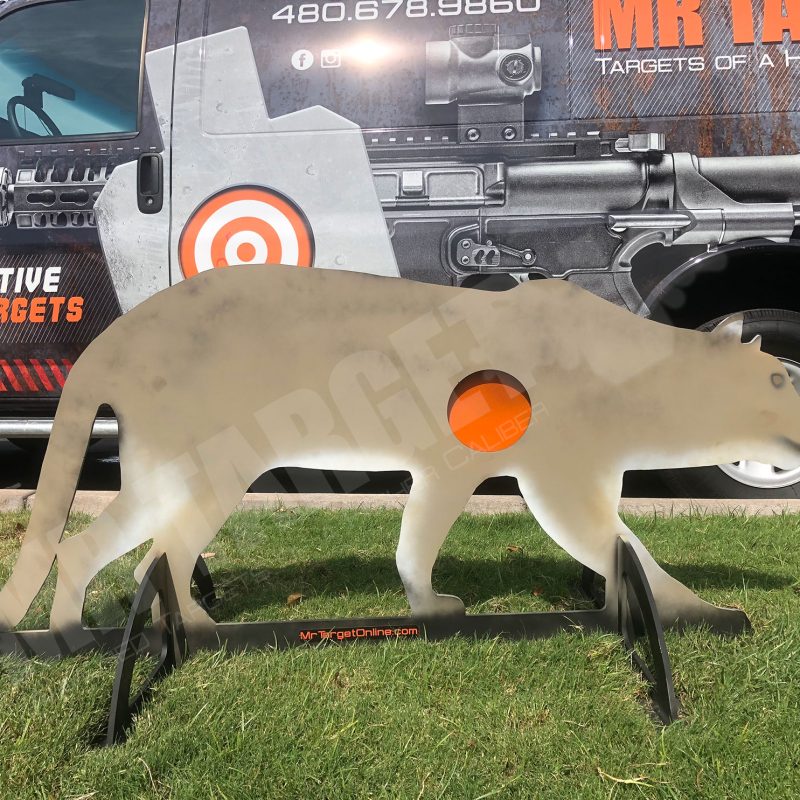 mrtarget-cougar-predator-animal-reactive-steel-shooting-hunting-target-ar500-ar550