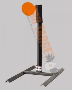 Single-paddle-pound-in-armored-reactive-flipper-mrtarget-pistol-rifle-sniper-prs-range-reactive-steel-shooting-hunting-target-ar500-ar550