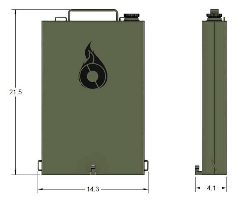 Exothermic Pulsefire Backpack Kit, flamethrower, clearing snow, bonfires, snow, ice, weeds, insect hives, pest control, land management, pyrotechnic, displays, events4