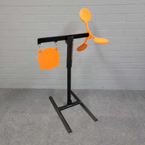 Spinner Gong Combo - Reactive Steel Shooting Gong Target - Image 2