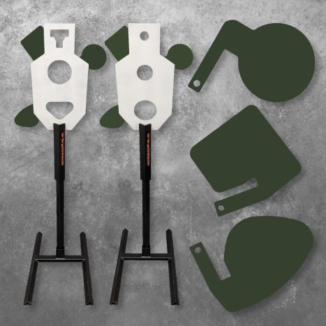 .22 Rimfire Paddles - Rimfire Targets for Shooting