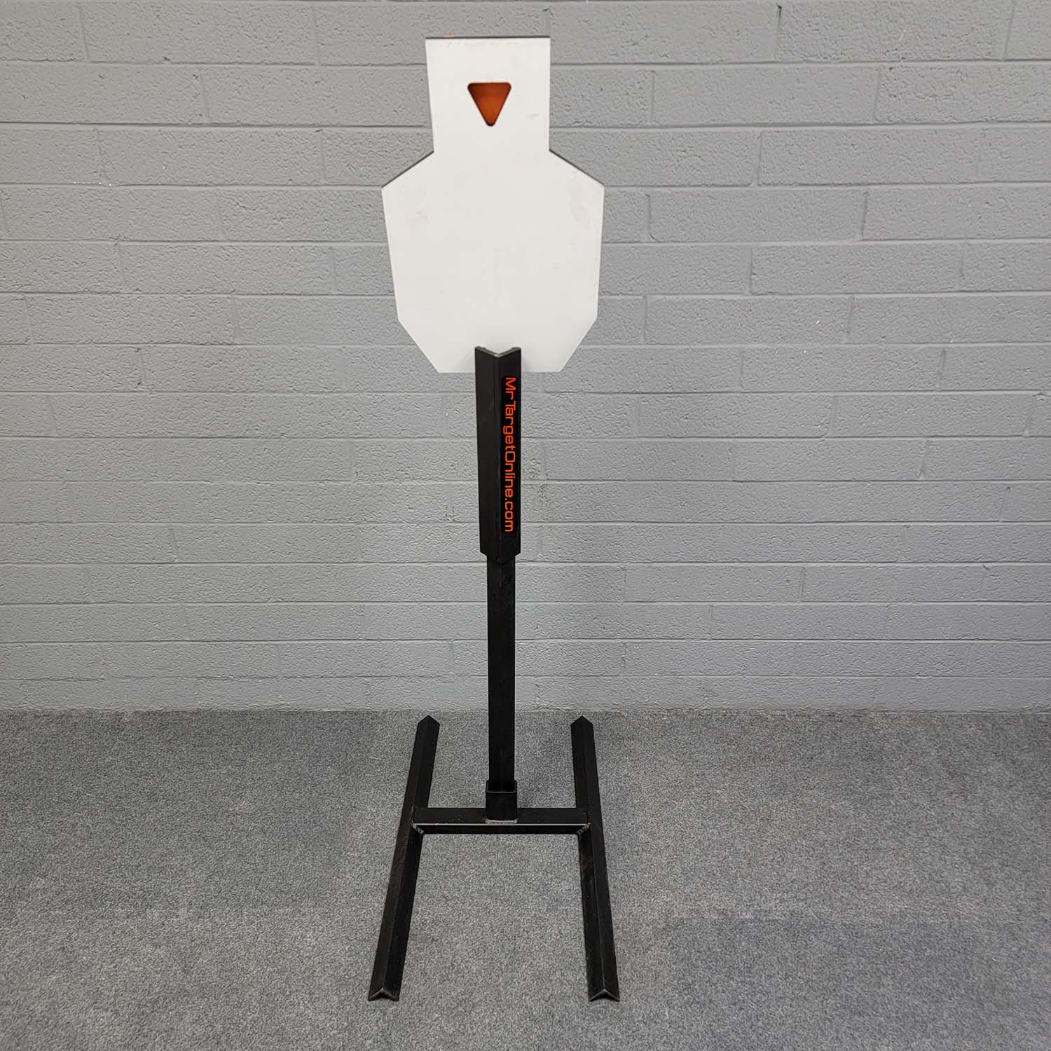 Know your limits Reactive Steel target for .22 precision shooting 