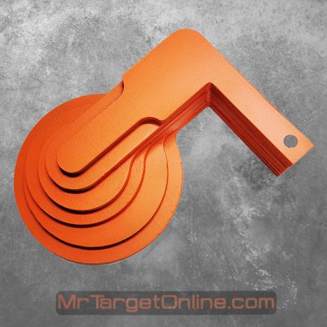 KYL Know Your Limits Dueling Tree Paddles 3/8" pistol/rifle rated - Best Dualing Tree Target for Shooting