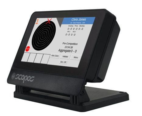Scopos: Athena At Home Electronic Air Gun Target - Affordable Electronic Scoring Target - Image 5